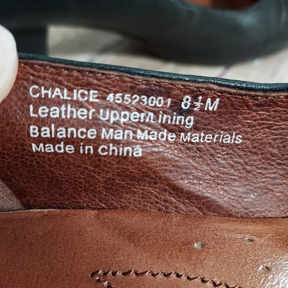 Naya black floral Chalice Mary Jane heels 8.5 - Picture 3 of 12